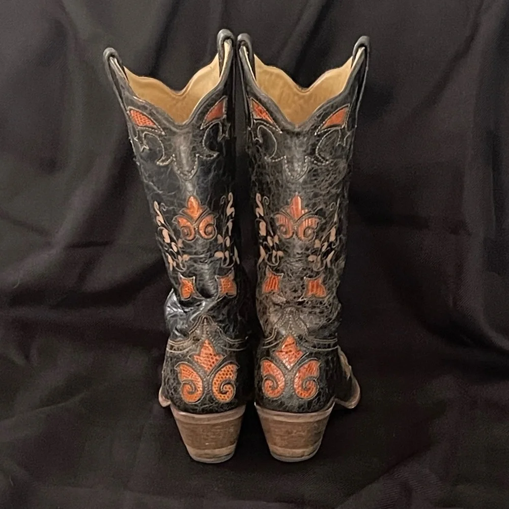Womens Corral Western Boots Size 7 - Picture 4 of 14